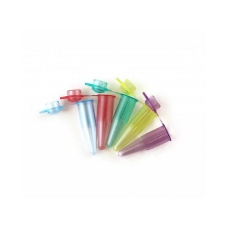 Scientific Specialties UltraFlux Tubes w/Attached Caps, 0.2ml, Assorted, 1000/PK 145668